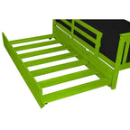 Base de cama nido doble de pino