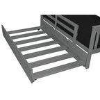 Base de cama nido doble de pino