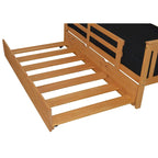 Base de cama nido doble de pino