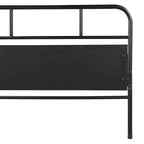 Cama Nido de Metal con Ruedas Incorporadas, Tamaño Individual