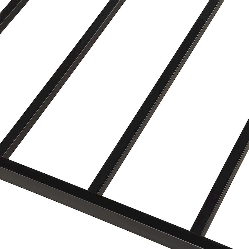 Cama Nido de Metal con Ruedas Incorporadas, Tamaño Individual